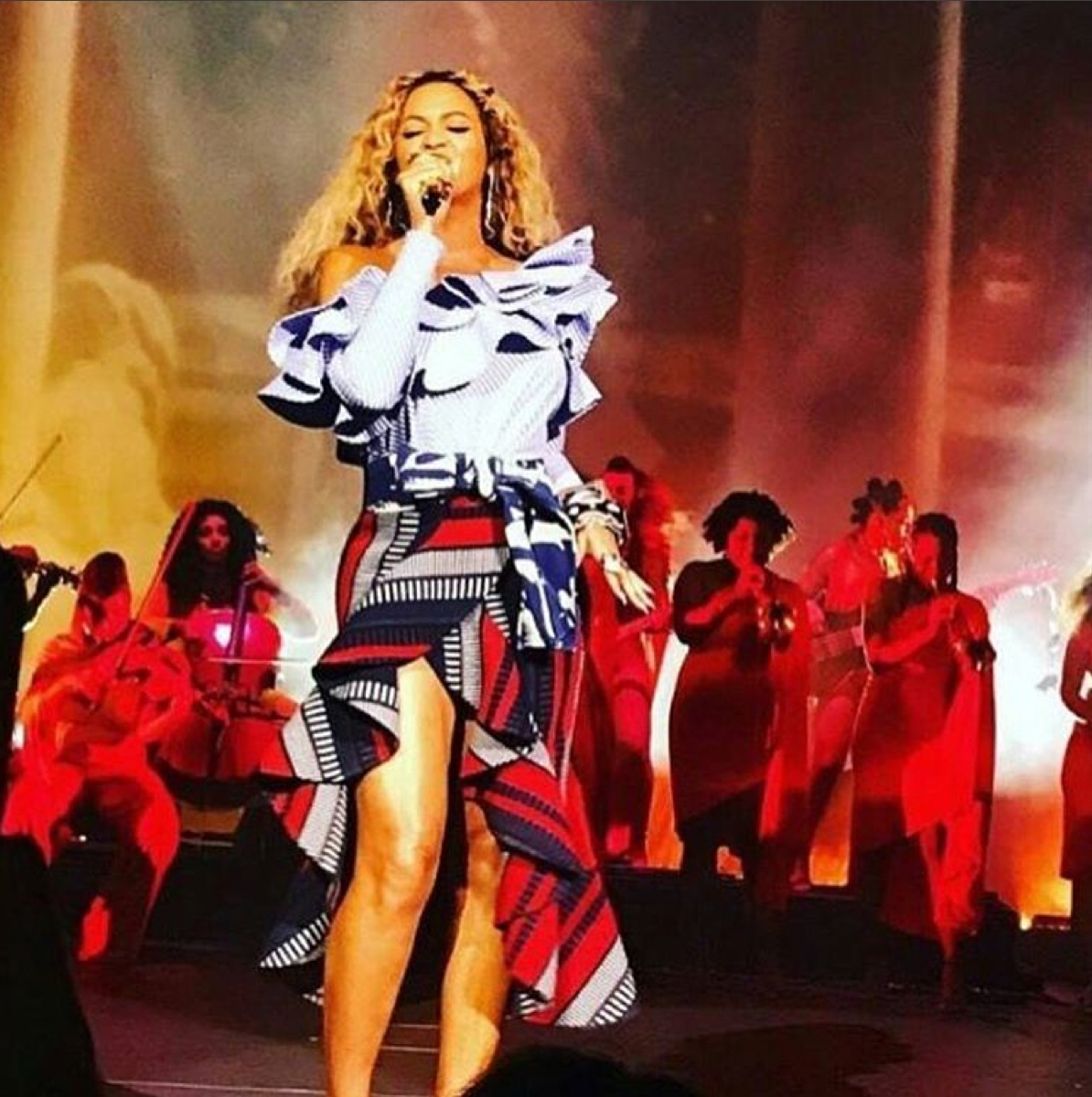 Beyonce Delivers Fresh Take on Holiday Style at Parkwood Christmas Party
